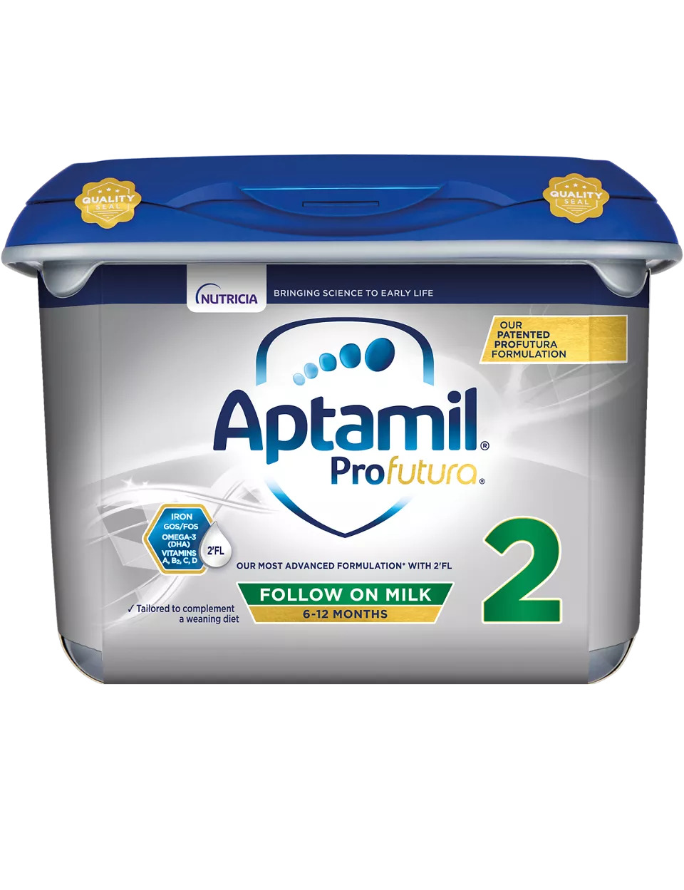 Sữa bột Aptamil Profutura Anh số 2 - 800g (cho bé từ 6-12 tháng tuổi)