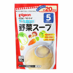 Bột chế biến nước dùng Dashi Pigeon Nhật Bản 50g - Vị rau củ (cho bé từ 5 tháng tuổi)