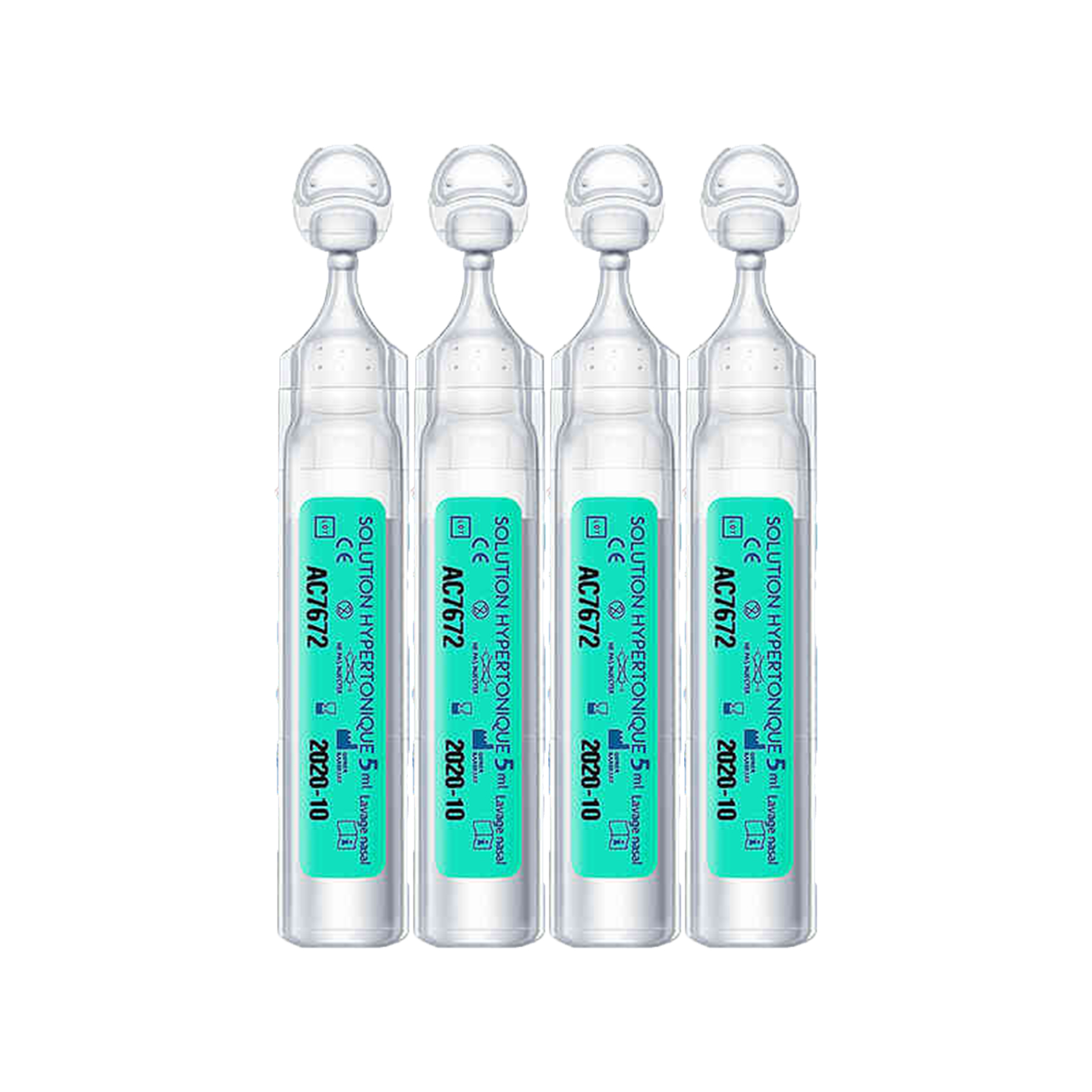 Nước muối sinh lý kháng viêm Gifrer Pháp xanh - 20 ống x 5ml