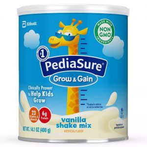 Sữa bột Pediasure Mỹ Grow & Gain 400g - Vị vani (cho bé từ 2-13 tuổi)
