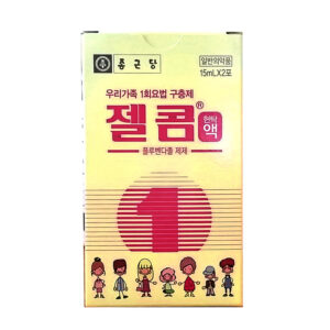 Thuốc tẩy giun Zelcom Hàn Quốc dạng siro 30ml - 2 gói x 15ml (cho bé từ 2 tuổi)